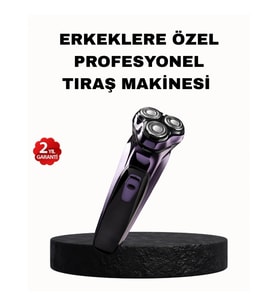 Mey İthalat® Şarjlı Saç ve Sakal Tıraş Makinesi Kablosuz Kompakt Tasarımlı