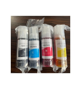 Muadil 103 L1110/l3110/l3111/l3150/l3156/l3151/l5190 Uyumlu 4 Renk Mürekkep Renkli 70ML