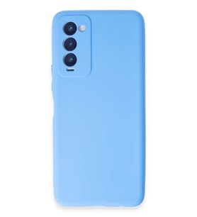 Camon 18 Kılıf First Silikon - Mavi