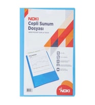NOKI SUNUM DOSYASI CEPLİ 40'LI SİYAH