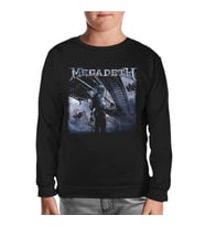 Megadeth - Dystopia Siyah Çocuk Sweatshirt