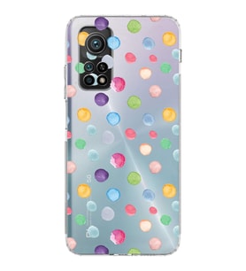 PrintiFy Xiaomi Mi 10 T Pro ile Uyumlu Water Color 6  Kamera Korumalı Şeffaf  Kılıf