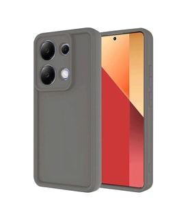 Xiaomi Redmi Note 13 Pro 4G Kılıf Viera Silikon - Gri