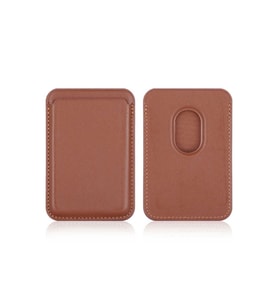 Apple iPhone 12 Mini Uyumlu Zore Cardsafe Kartlık (Kahverengi)