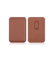 Apple iPhone 12 Mini Uyumlu Zore Cardsafe Kartlık (Kahverengi)
