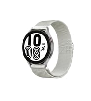 Samsung Galaxy Watch 4 Metal Mıknatıslı Kordon - Gümüş
