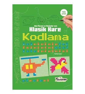 Klasik Kare Kodlama Yeşil Kitap