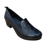 Castle Black 45101 Kadın Hakiki Deri Günlük Comfort Ayakkabı (Siyah)