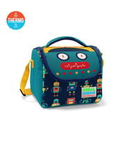 Coral High Kids Lacivert Çivit Robot Desenli Thermo Beslenme Çantası 11810
