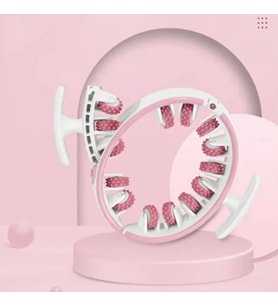 Mcg® 14 Tekerlekli 360° Selülit Karşıtı Masaj Aleti - Çıkarılabilir 3 Tekerleği Çıkarılabilen, Bacak, Kol ve Karın İçin Sıkılaştırıcı Masaj Rulosu