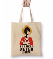One Piece Luffy Mugiwara Bez Çanta Uzun Saplı