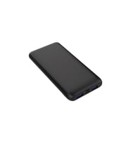 10000 mAh Powerbank Hızlı Şarj LED Göstergeli Taşınabilir Şarj Cihazı USB Type-C (Siyah)