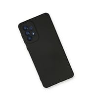 Samsung Galaxy A53 5g Kılıf Nano İçi Kadife Silikon - Siyah