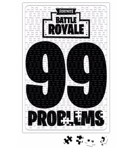 Fortnite 99 Problems Puzzle 240 Parça Yapboz