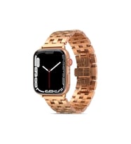 Apple Watch 38mm Uyumlu Kordon Metal Geçmeli Paslanmaz KRD-20 Kayış