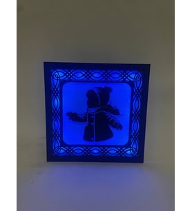 Sevdiklerinizin Işığı Hiç Sönmesin! Led Gece Lambası MAVİ
