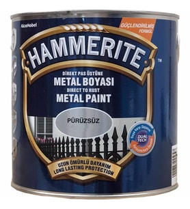HAMMERİTE METAL BOYASI DÜZ GRİ 2,5 LT