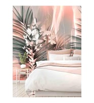Dreamwall Kelebekler Desenli Yırtılmaz Slinebilir Tekstil Duvar Kağıdı (Çok Renkli)