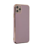 Apple İphone 11 Pro Max Kılıf Volet Silikon - Mor