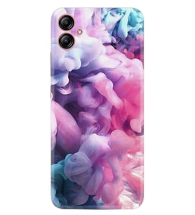 Samsung Galaxy A05 Kılıf Resimli Desenli Baskılı Silikon Pink Cloud 1305