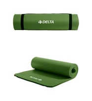 Delta Konfor Zemin 10 mm Taşıma Askılı Pilates Minderi Yoga Matı Yeşil