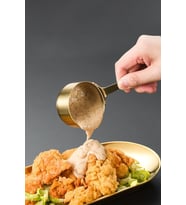 Komple 304 Çelik 60 ml Gold Sosluk Kahvaltılık Ketçap Mayonez Sos Kabı cin632sr