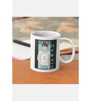 Haikyuu Oikawa Kupa Bardak (Beyaz)