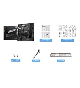 MSI PRO B760M-P DDR4 HDMI DP PCIe 16X v4.0 1700p mATX