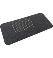 Keçe Masa Üstü Mouse Pad ve Bilgisayar Düzenleyici 70x32 cm – Antibakteriyel Mat, Doğal Keçe Mat, Masa Koruyucu Altlık, Ofis ve Ev için Minimalist Tasarım (koyu gri)