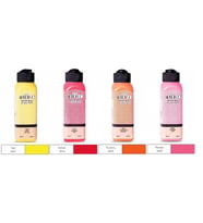 ARTDECO AKRİLİK BOYA 140 ML SICAK RENKLER 4'LÜ ÜCRETSİZ KARGO