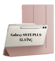 Samsung Galaxy Tab S9 FE Plus/S10 Plus/S9 Plus Kılıf PU Deri Smart Standlı Case