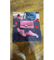 ZİRKON TAŞLI PUL PAYETLİ 3 BOYUTLU ARMA DİKİŞ APLİKE 19X18 CM