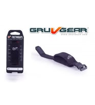 Gruv Gear FW-1PK-LG FretWrap Siyah (Large) 6-7 Telli Bas ve 7-8 Telli Gitar Uyumlu, Klasik Renk, Klavye Tel Susturucu Bant