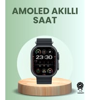 Akıllı Saat Amoled Display 15 Gün Dayanıklı Batarya