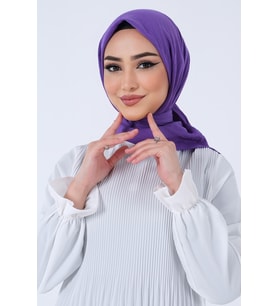 Mor Harem Scarf İncila Eşarp
