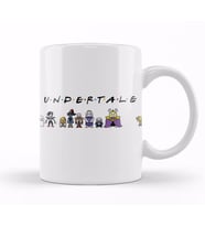 Undertale Friends 05 Kupa Bardak Porselen