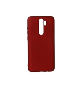 Xiaomi Redmi Note 8 Pro Premium Silikon Kılıf Bordo