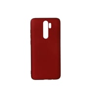 Xiaomi Redmi Note 8 Pro Premium Silikon Kılıf Bordo