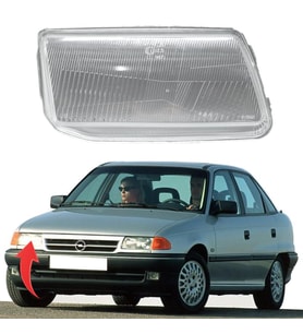 Opel Astra F Sağ Far Camı 1991-1994 1216004CAM