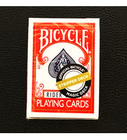 Bicycle Rider Back Stripper Deck Red Kırmızı Hileli Kesik Uçlu Oyun Kağıdı iskambil Kartları Destesi (Karışık)