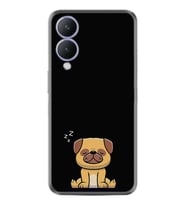 Vivo Y17S Kılıf Resimli Desenli Silikon Platinium Series Uyuyan Köpek 1875
