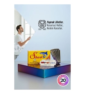 Shark Super Chrome 20 li Premium Paket - Profesyonel Jilet 717187