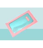 Tkgz - Samsung Galaxy S10 E Arka Kapak Batarya Kapağı - MAVİ