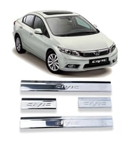 Honda Civic Fb7 Kapı Eşiği Kromu Nikelajı 2012-2016