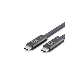 Type-C Usb4 40 Gbps 240W 8K 60 Hz Şarj Ve Data Kablosu 0.5 M Siyah HDX7885