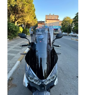 MOTOCAM RKS Blade 350 Ön Cam 2023-2026 Model 75cm Füme Renkli 4mm UZUN
