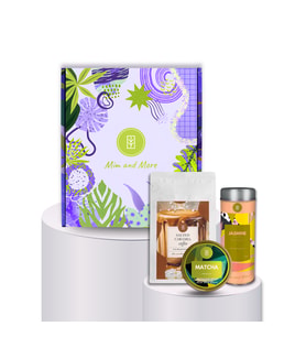 Flair Hediye Kutusu  Saf Matcha, Jasmine Tea, Salted Caramel Coffee – Doğal Lezzet Seti