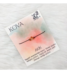 Kova Burç Taşı Bilekliği