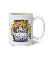 Kişiye Özel Anime Sailor Moon Avatar Usagi Tsukino Baskılı Beyaz Kupa Bardak
