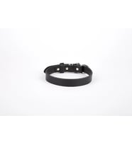 Deri El Yapımı Köpek Boyun Tasması 1,5x20-26 cm Siyah